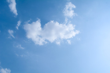 Obraz premium blue sky with clouds