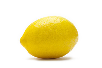 close-up of a lemon.