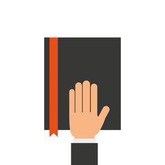 Obraz premium justice system concept design 