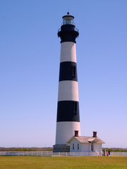 Bodie Island Light Station-Cape Hatteras National Seashore in the Outer Banks, NC