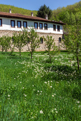 Fototapeta na wymiar Outside view Temski monastery St. George, Pirot Region, Republic of Serbia