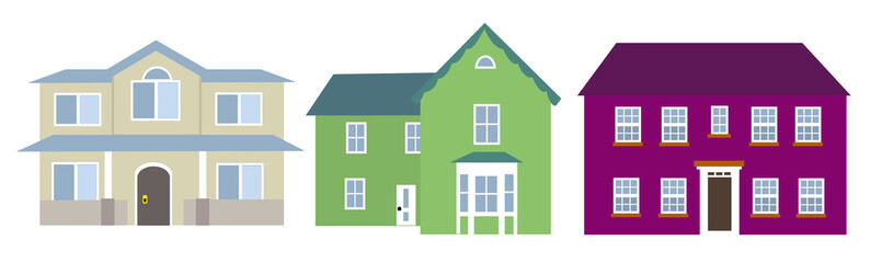 BIG COLOR HOUSES PACK / CASAS 