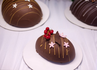 Delicious chocolate cake