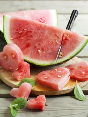 Watermelon slices