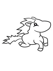 sweet cute little pony horse riding gallop jump