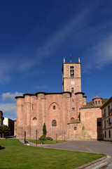 Santa Maria La Real Monastery, Najera, Way of St. James. La Rioja. Spain
