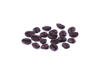 Coffee beans isolate on white background