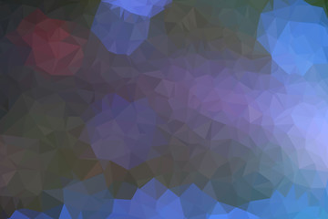Obraz premium colorful polygon pattern for background or web banner design.