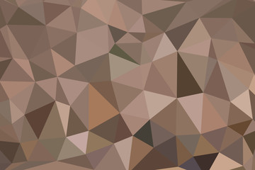 brown polygon pattern for background or web banner design.