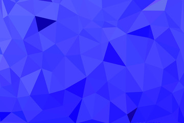 blue geometric rumpled triangular low poly origami style gradien