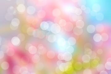 Colorful Bokeh Abstract Background