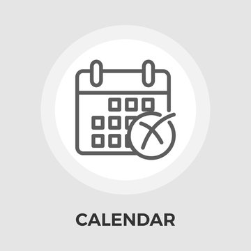 Calendar with cross