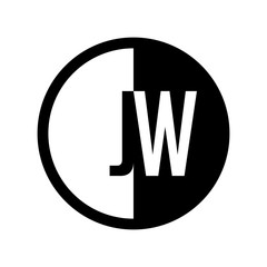 INITIAL CIRCLE HALF LOGO