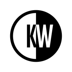 INITIAL CIRCLE HALF LOGO