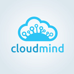 Cloud Logo. Cloud Icon. Cloud Symbol. Vector logo template