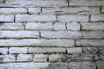 Grunge gray bricks background
