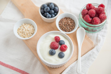 Joghurt mit Beeren