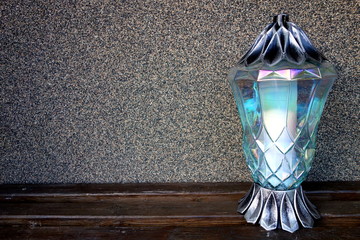 silver grave light candle background 