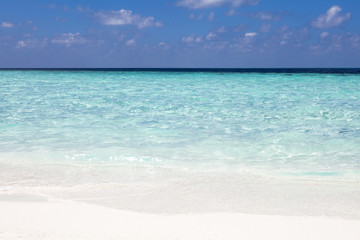 tropical beach white sand