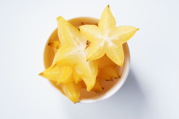 Naklejka na ściany i meble Star fruit, starfruit