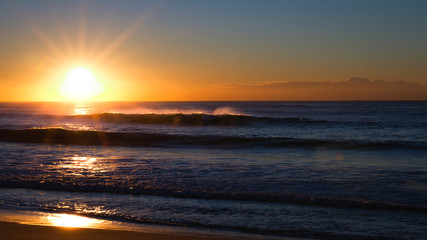 Fototapeta premium Sunrise Nobbysbeach