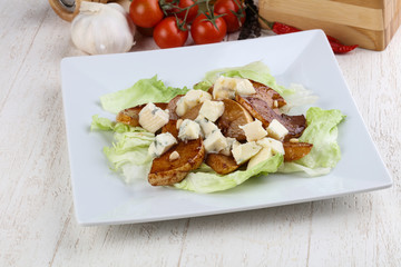 Gorgonzola with pear