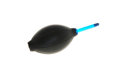 pear for cleaning optics on isolated background