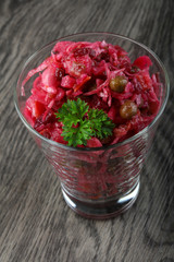 Viniagrette russian salad