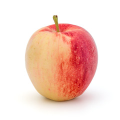 Red apple isolated on white background cutout