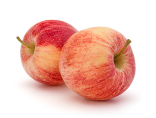 Red apple isolated on white background cutout