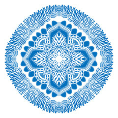 Abstract floral ornament