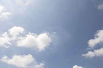 clouds in the blue sky nature style not adjust