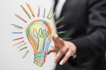 idea creativ scribble