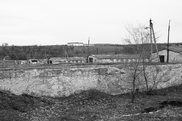 Abandoned farm.