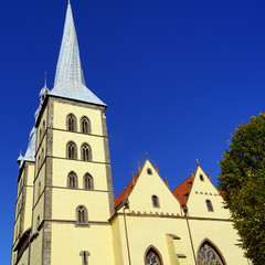 Fototapeta na wymiar St. Nicolai-Kirche in LEMGO ( Ostwestfalen )