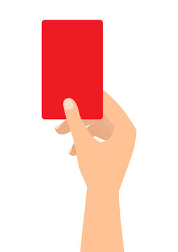 8,673 Referee Red Card Images, Stock Photos, 3D objects, & Vectors