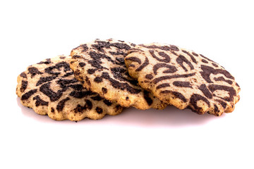 Biscuit isolated on white background
