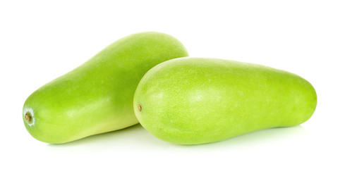 Winter melon isolated on the white background