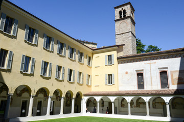 Obraz premium The church of Santa Maria degli Angioli at Lugano