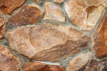 Natural stone wall cladding background