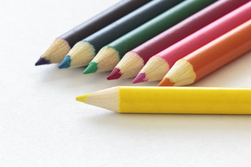 Rainbow Coloured Pencils