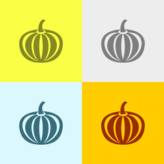 Icon Of Pumpkin. 