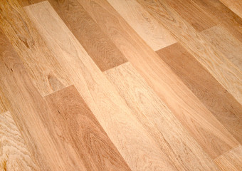 New oak parquet