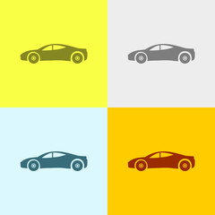 Icon Of Car.