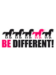 Fototapeta na wymiar series be different unicorn horse pattern design unicorn pink horse outline silhouette shadow symbol logo stallion