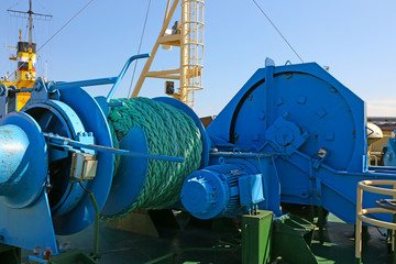 mooring equipment on-board  ship