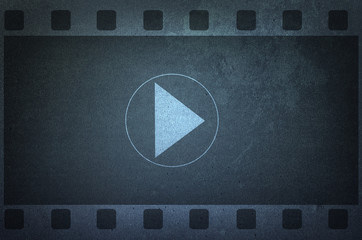 Naklejka premium Vlog banner, video blogging