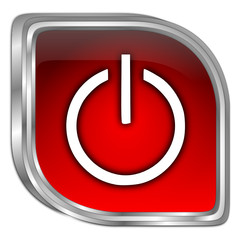 Power Button - 3D illustration