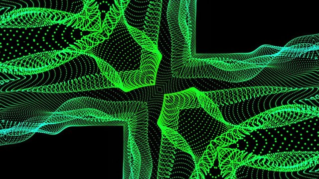 VJ Kaleida Starfish Looping Animation