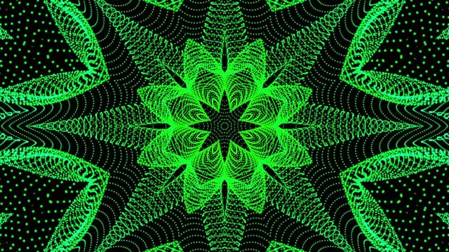 VJ Kaleida Starfish Looping Animation